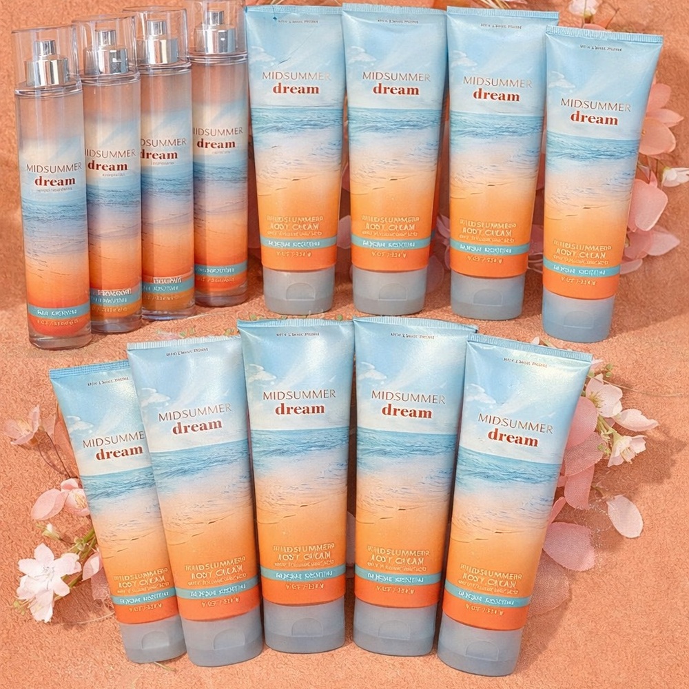 ✨Bundle Sale! 7 Midsummer Dream Mists + 7 Lotions – Bath & Body Works✨
